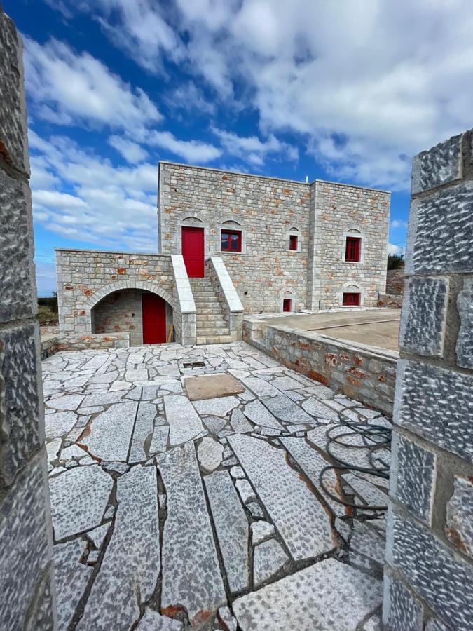 Sugar Stone House 2 Apartment Pírgos Dhiroú Bagian luar foto